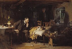 The Doctor (1891) de Luke Fildes
