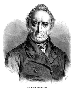 Retrato de Martín de los Heros, ministro de la Gobernación.