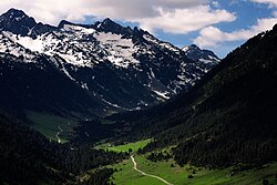 Puerto de la Bonaigua en los Pirineos leridanos