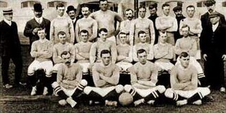Primer equipo del Chelsea en septiembre de 1905