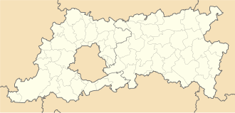 Mapa de Aarschot en la provincia de Brabante Flamenco