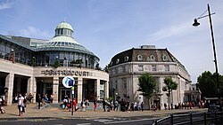 Vista general representativa de la zona de Wimbledon