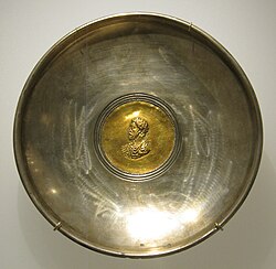 Pátera de Marco Aurelio descubierta en territorio georgiano
