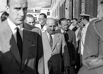 Visita institucional a Éibar en el siglo XX