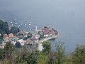 Vista de Lierna en el Lago de Como