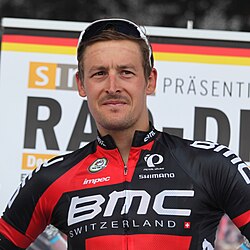 Marcus Burghardt en una competencia ciclista