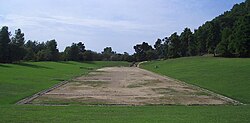 Ruinas del estadio de Olimpia