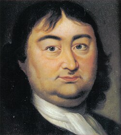 Retrato de Vitus Bering.