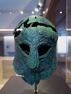 La Tumba del guerrero expuesta en el Museo de Málaga
