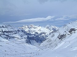 Vista del Canal de Izas
