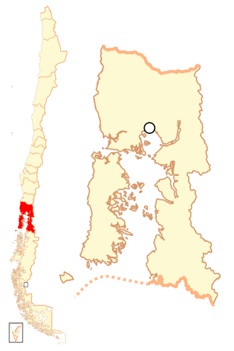 Esquema cartográfico de canales y bahías de la zona