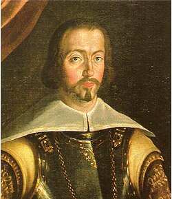 Retrato del Duque de Braganza, proclamado rey Juan IV de Portugal.