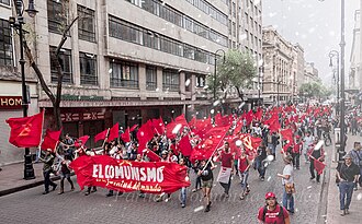Manifestación del 1 de mayo en México, 2017