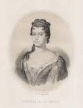Representación histórica de la princesa