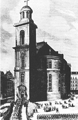 Primera deliberación del Parlamento de Fráncfort en la Paulskirche