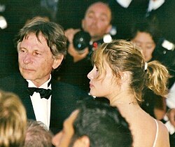 Roman Polanski y Emmanuelle Seigner en el Festival de Cannes