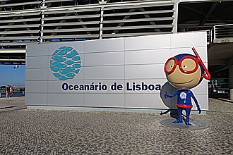 Acceso principal al Oceanário de Lisboa