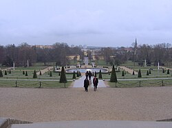Jardines aterrazados del palacio