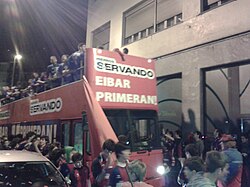 Celebración deportiva en Éibar
