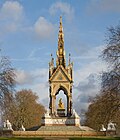 El Albert Memorial en los Jardines de Kensington