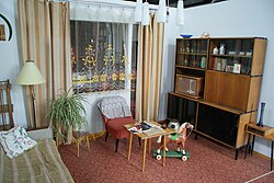 Réplica del interior de una Jruschovka