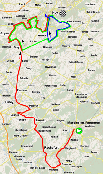 Perfil e información general de la Flecha Valona 2016