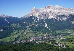 Paisaje montañoso de la Provincia de Belluno