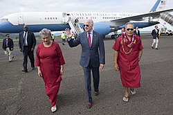 Visita de Joe Biden a la Samoa Americana en 2016