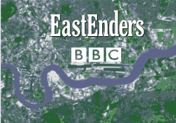 Logo y representación gráfica clásica de EastEnders