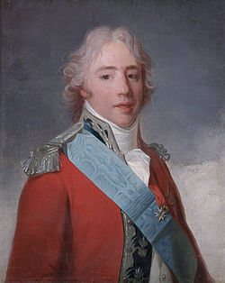 Retrato histórico de Carlos en 1793