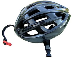 Casco de ciclismo moderno