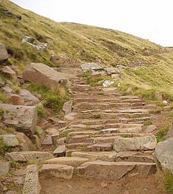 Parte inferior de la Ben Path adaptada para visitantes