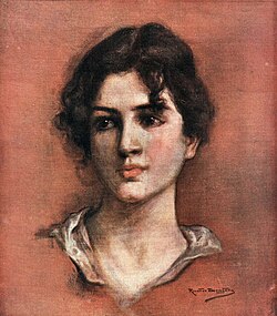 Reproducción de la obra Serenidad de Ricardo Brugada de 1916