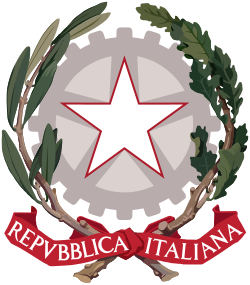 Escudo oficial de la República Italiana