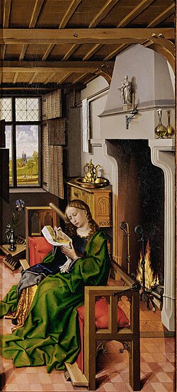 Santa Bárbara de Robert Campin