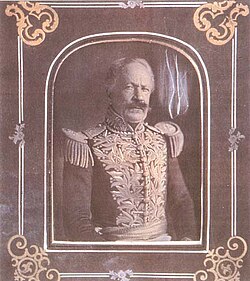Retrato de Obando en sus últimos años