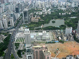 La ampliación de la ciudad china de Shenzhen