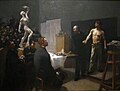 Clase de Anatomía en la École des beaux-arts