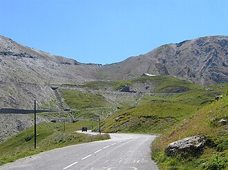 Vista panorámica del Col du Galibier