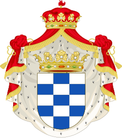 Escudo de armas del Ducado de Alba de Tormes bajo Fadrique Álvarez de Toledo