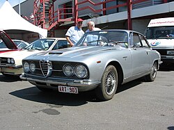 Alfa Romeo 2600 Sprint diseñado por Bertone