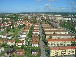 Vista panorámica de la ciudad de Halmstad