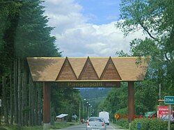 Entrada a la ciudad de Panguipulli