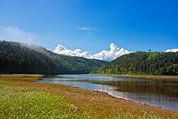 Paisaje del Parque nacional Fundy en Nuevo Brunswick