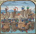 Batalla de Sluys en 1340