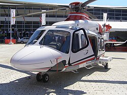 Imagen del helicóptero AW139