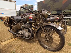 BSA M20 de aproximadamente 1940