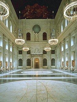 Sala de los Ciudadanos del Palacio Real de Ámsterdam