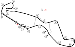 Plano e información general del Circuito de Assen