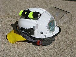 Casco de protección para bomberos